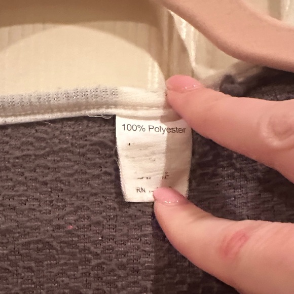 Cozy Pullover Sweater with White Trim - Picture 3 of 3